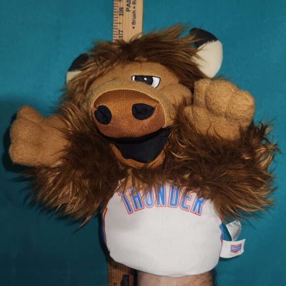 OKC Thunder Rumble The Bison Bleacher Creatures Hand Puppet - Picture 2 of 3